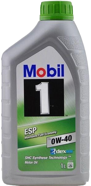 Моторное масло Mobil 1 ESP X3 0W40, 1л